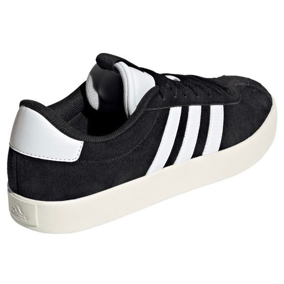 Adidas VL Court 3.0 Women’s 3 Stripe Suede Skate Fashion Low Top Shoes Sneakers - Picture 4 of 6